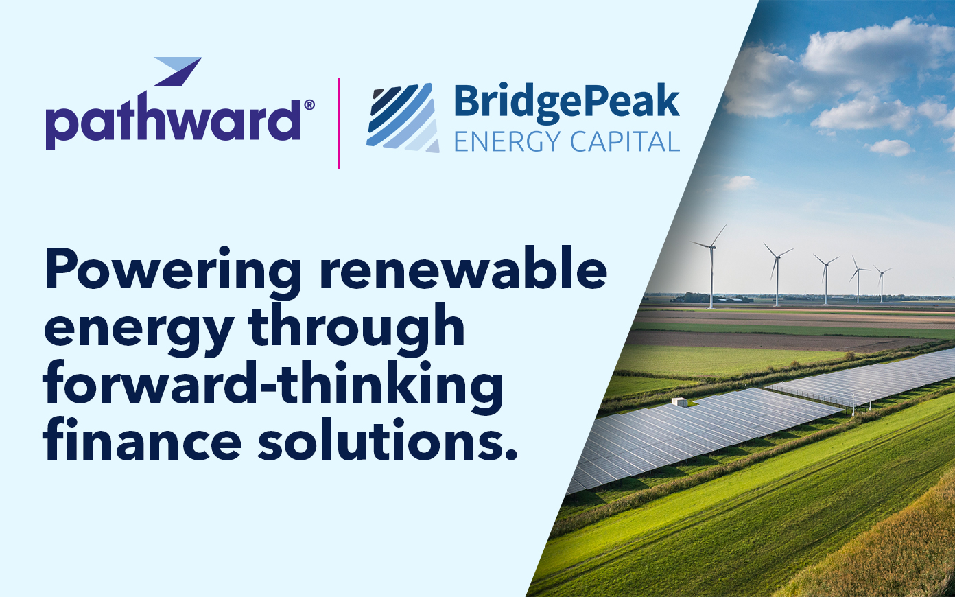 Pathward Announces Strategic Partnership to Support Renewable Energy Loan Growth